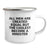 Funny Minister Gifts from Men, Inspirational Camping Mug for Birthday 'All Men Are Created Equal But The Coolest Become A Minister', 12 oz Stainless Steel with Enamel Finish - Image 2