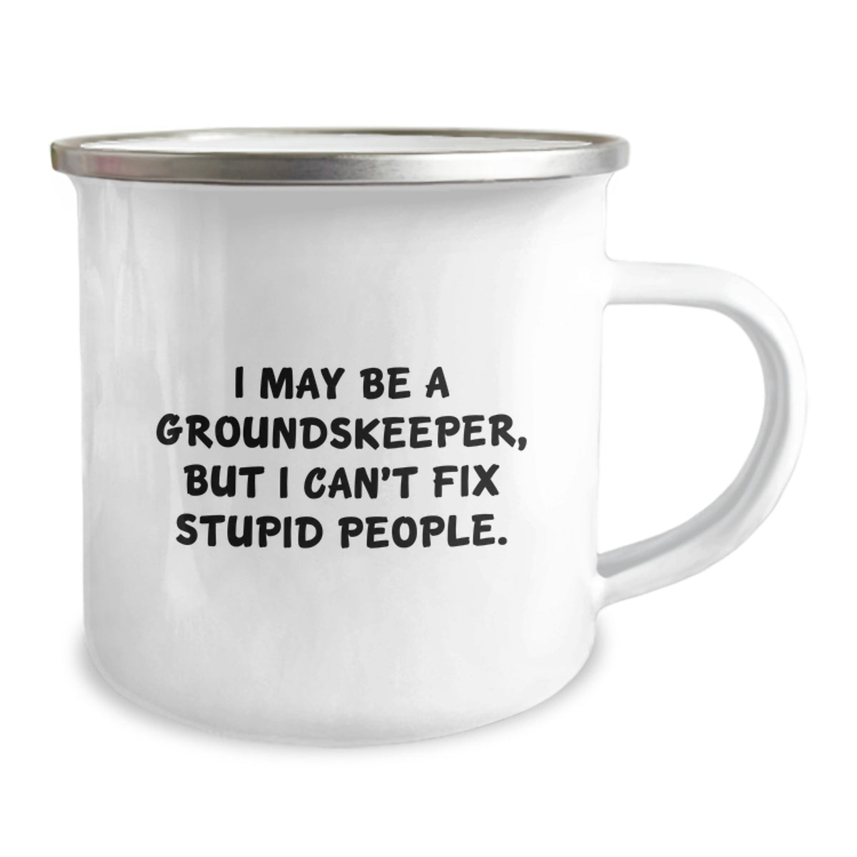 Groundskeeper Camping Mug Gift for Him - A Humorous Keepsake - Image 2