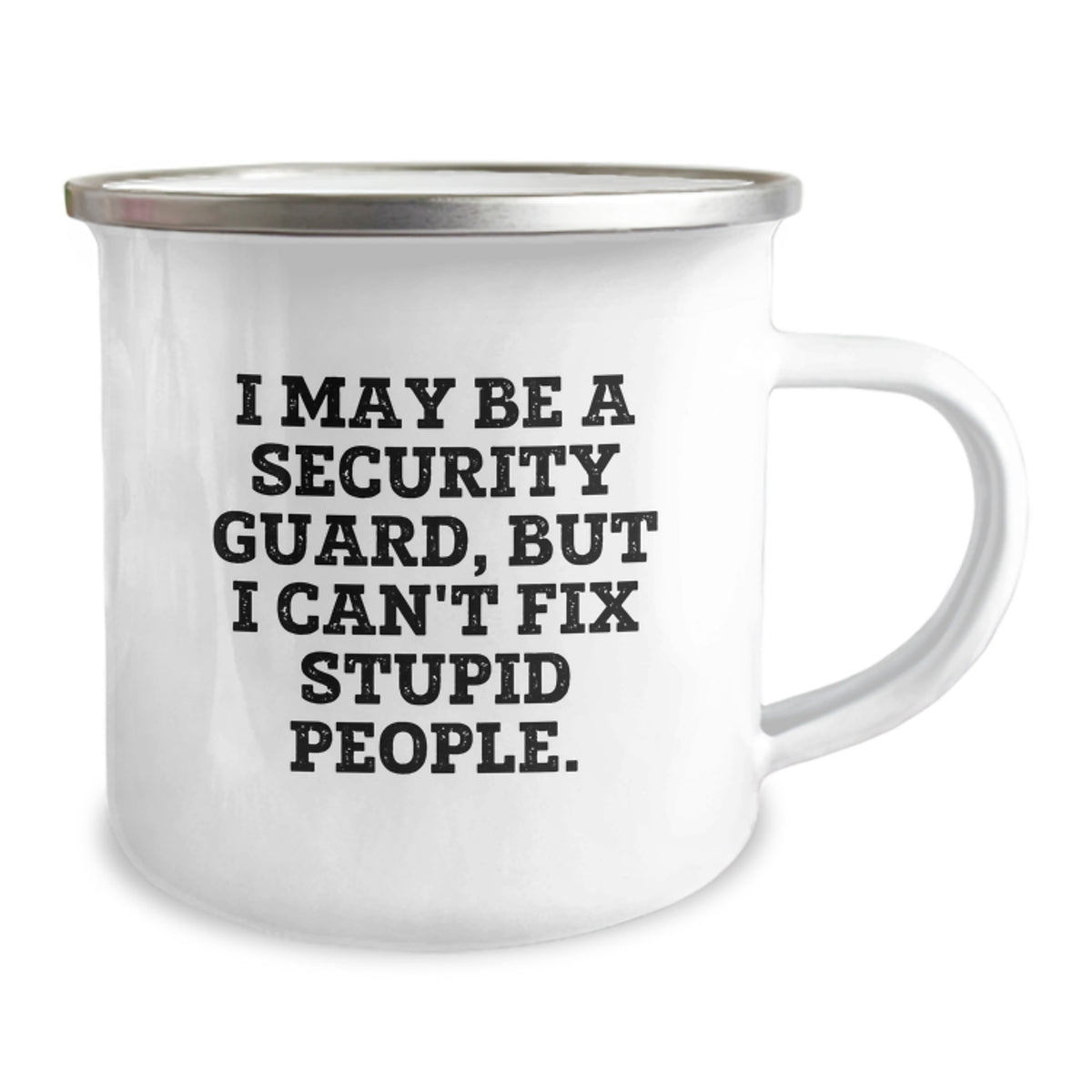 Security Guard Keepsake Camping Mug for Him 12oz Christmas Gift - Image 2