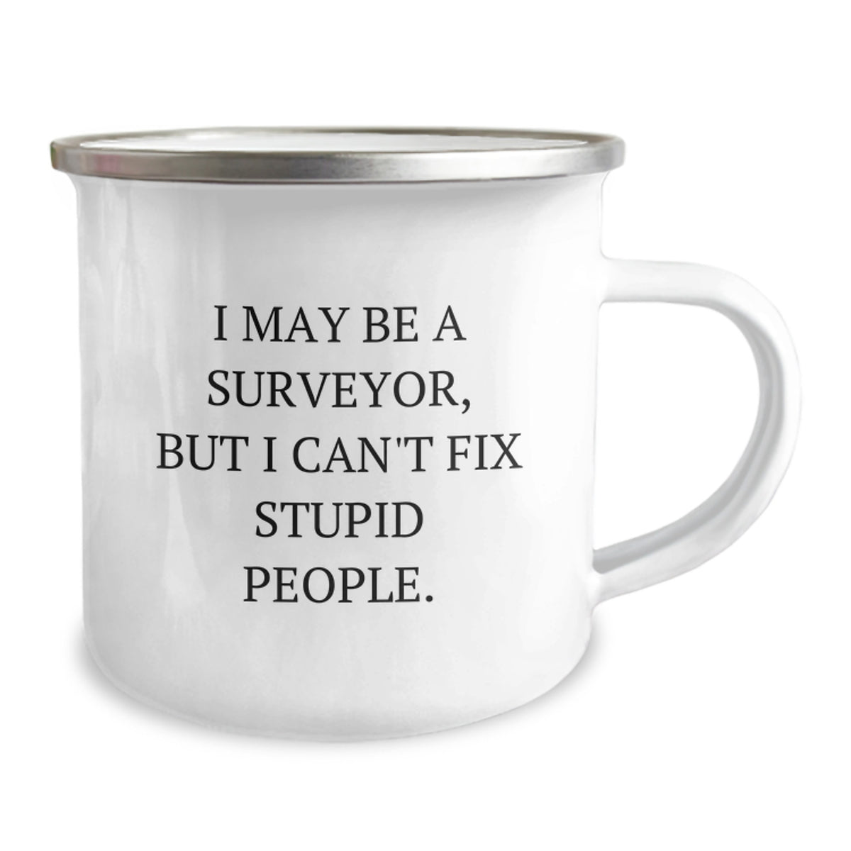 Surveyor Gift For Him - A Humorous Camping Mug Keepsake - Image 2