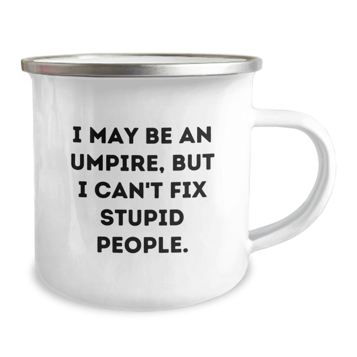 Umpire Camping Mug Gift for Him - A Humorous Present for the Ballpark - Image 2