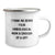 Funny Unbiological Mom Gifts for Graduation - I Think Me Being Your Unbiological Mom Is Enough Of A Gift Camping Mug from Friends and Family - Image 2
