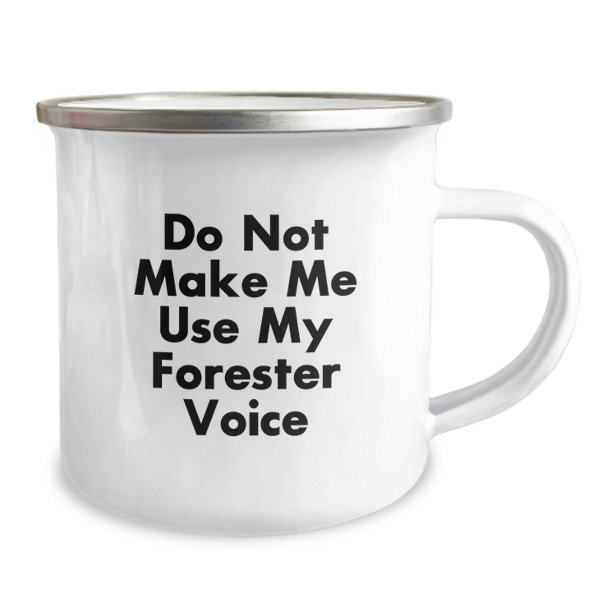 Christmas Gift for Her - Forester Camping Mug with Humorous Quote - Image 2