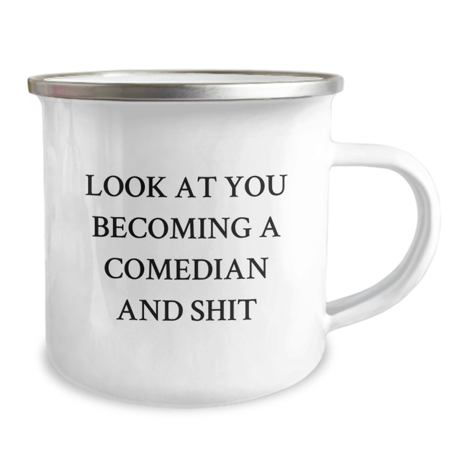 Comedian Gift Keepsake A Humorous Mug for Him - Look At You Becoming A - Image 2