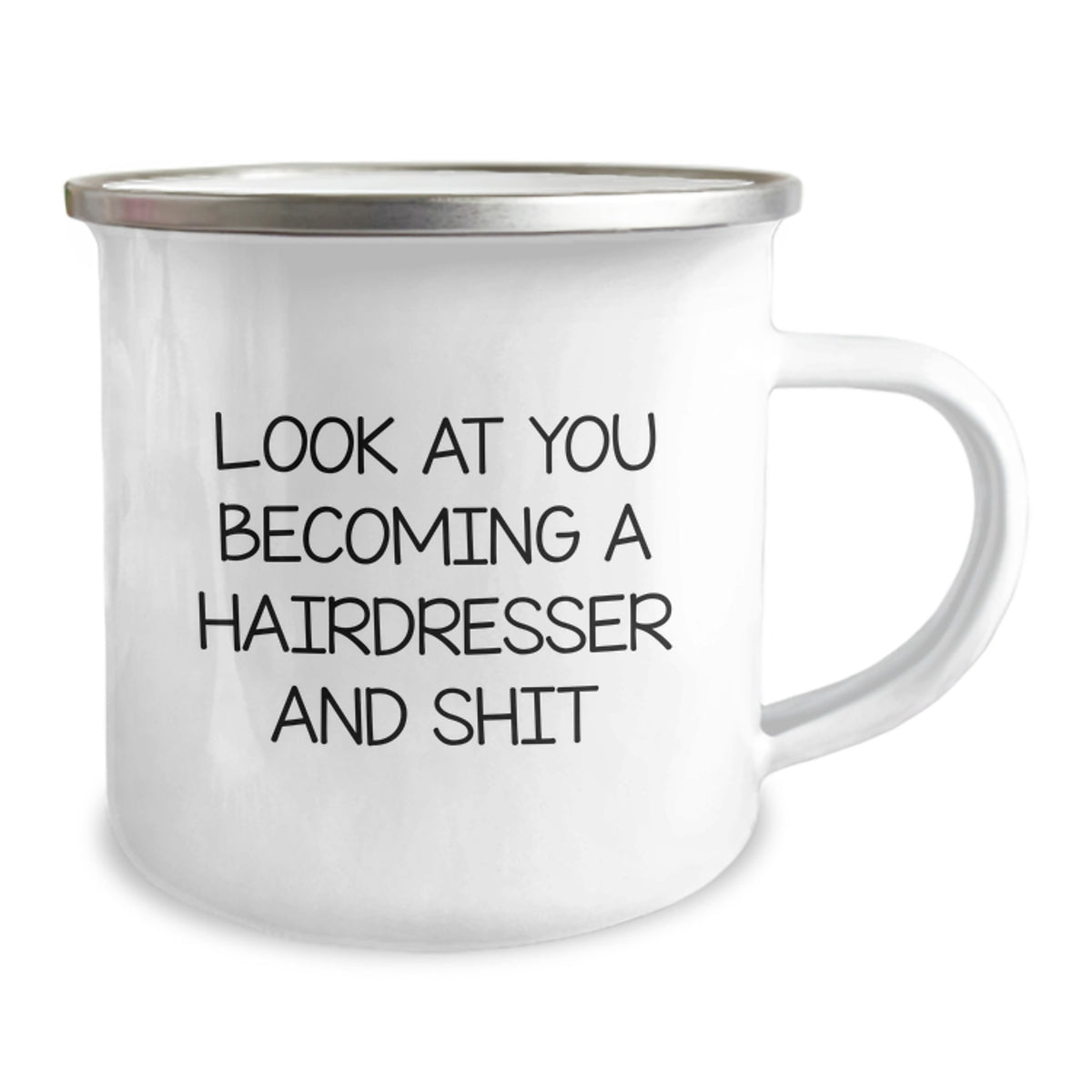 Birthday Gift Hairdresser Camping Mug Present for Her - Image 2