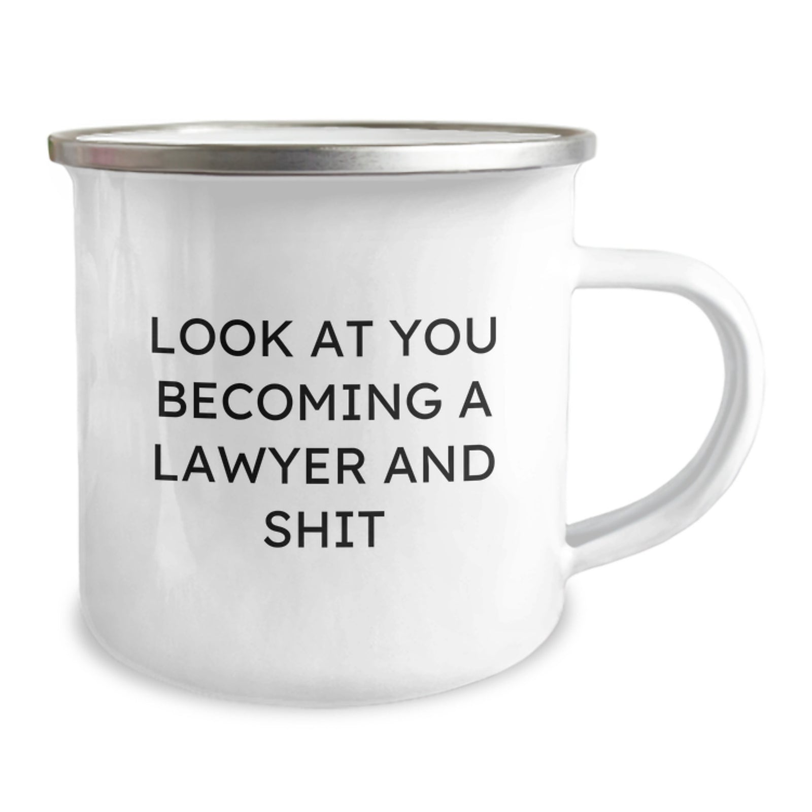 Lawyer Gift for Him A Humorous Keepsake Camping Mug - Image 2