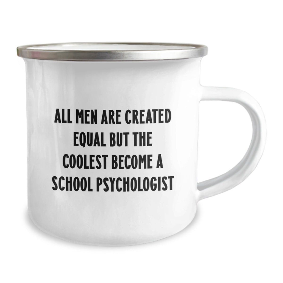 Funny School Psychologist Gifts for Men, Camping Mug for Christmas Unique Presents from Family to Men Becoming School Psychologists - Image 2