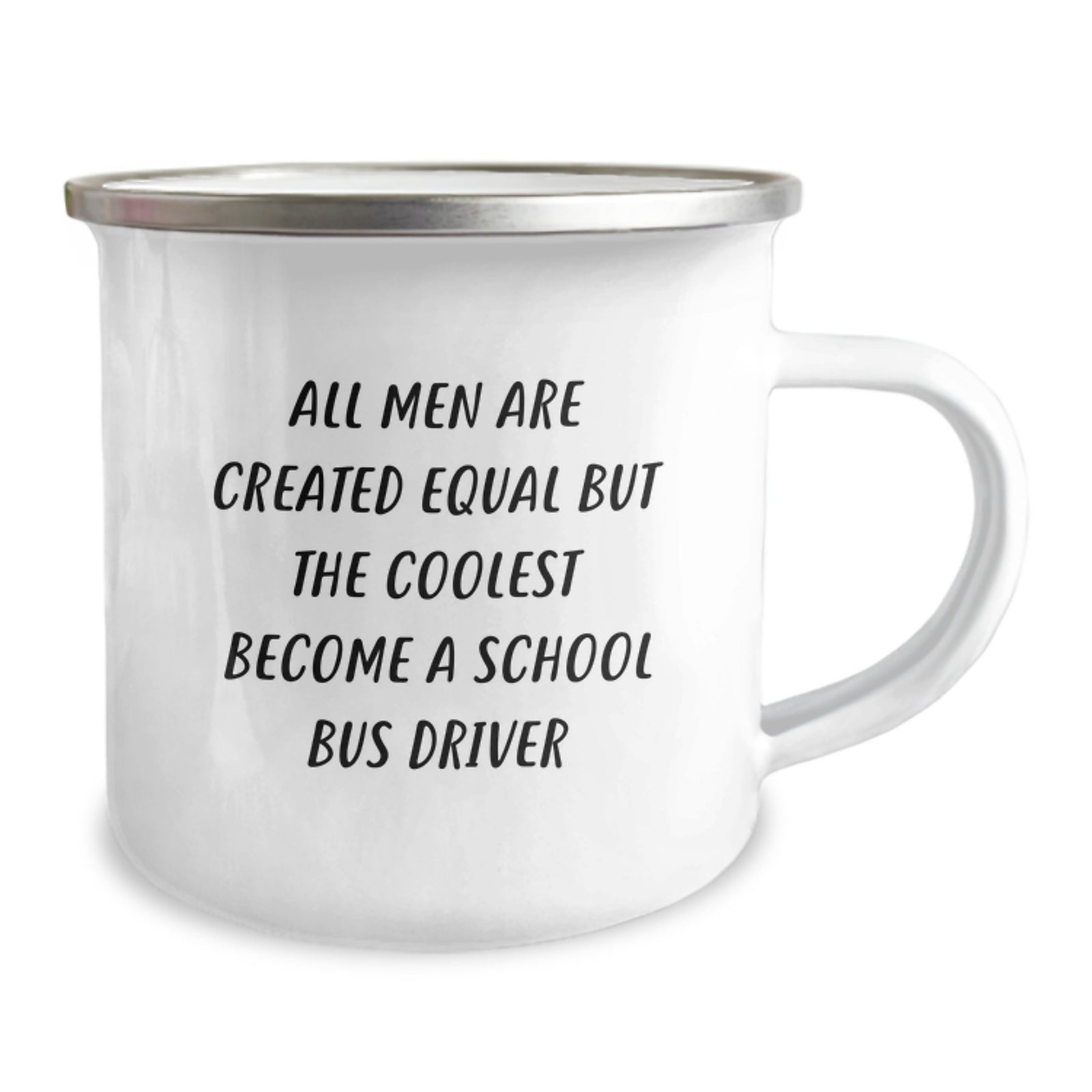 Funny School Bus Driver Gifts for Men, Unique Camping Mug for School Bus Driver Lover, Christmas Unique Gifts from Friends to School Bus Driver - Image 2
