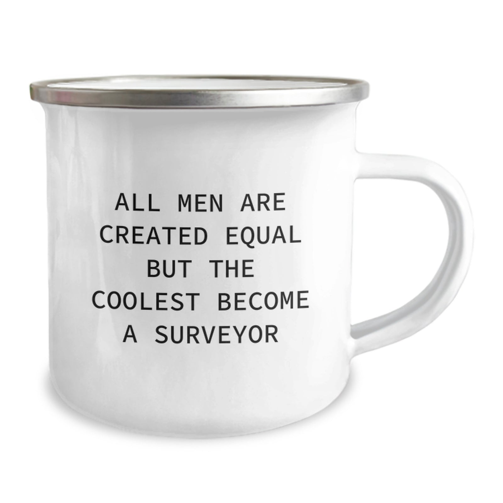 Funny Surveyor Gifts for Men, Unique Camping Mug Quote - Gifts from Friends for the Coolest Surveyor - Image 2