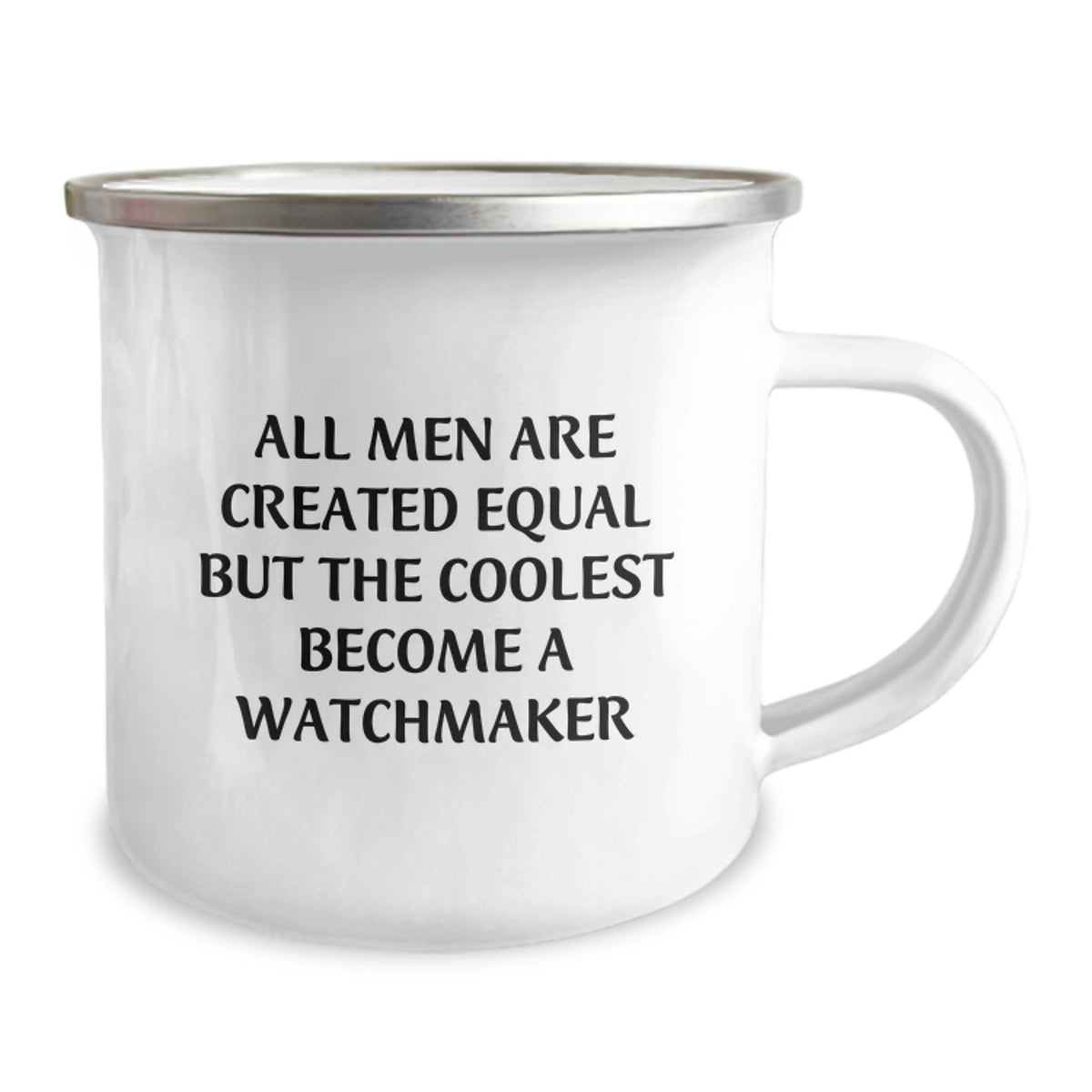 Funny Watchmaker Gifts from Men for Watchmaker - Unique Camping Mug - Image 2