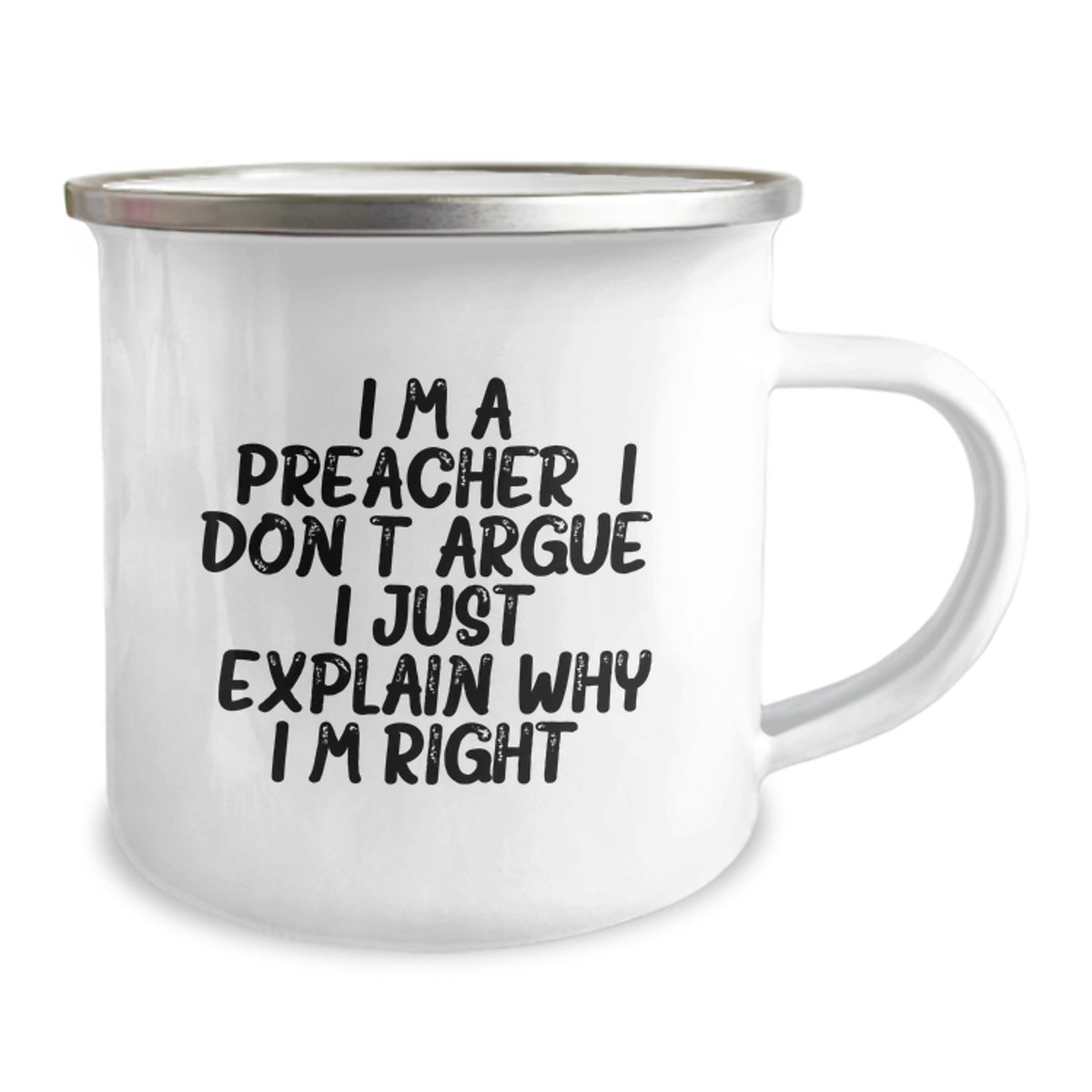 Preacher Camping Mug Companion for a Best Friend Birthday Gift - Image 2