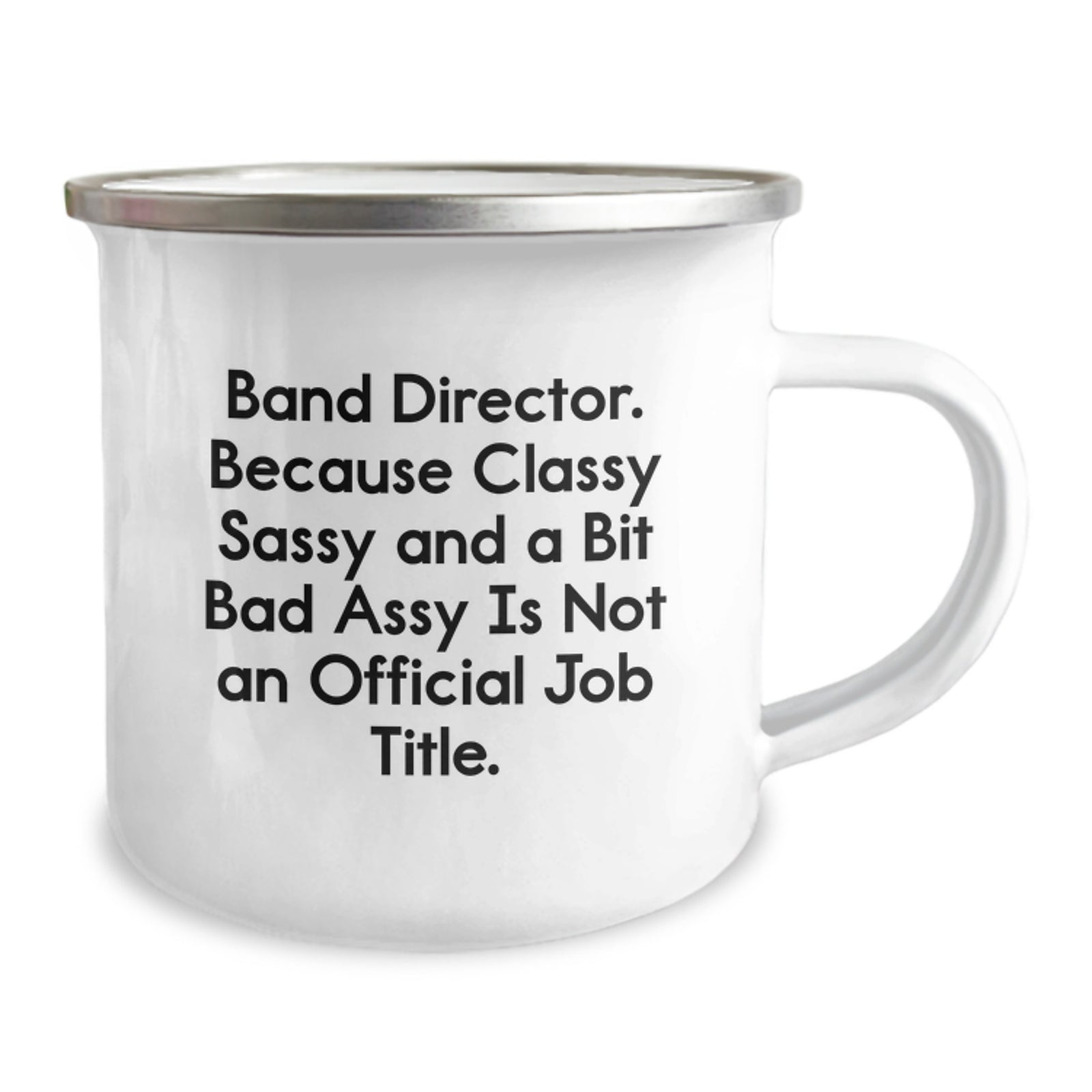 Funny Band Director Gifts for Her - Camping Mug from Classy Sassy Boss - Valentine's Unique Gifts for Women - Image 2