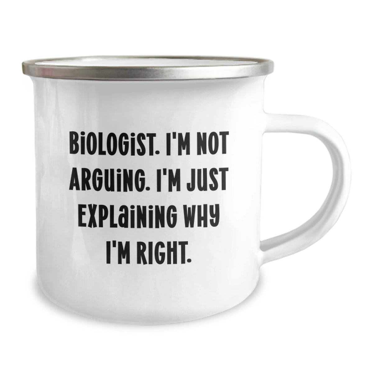 Christmas Gift for Her - Biologist Present with Assertive Quote - Image 2