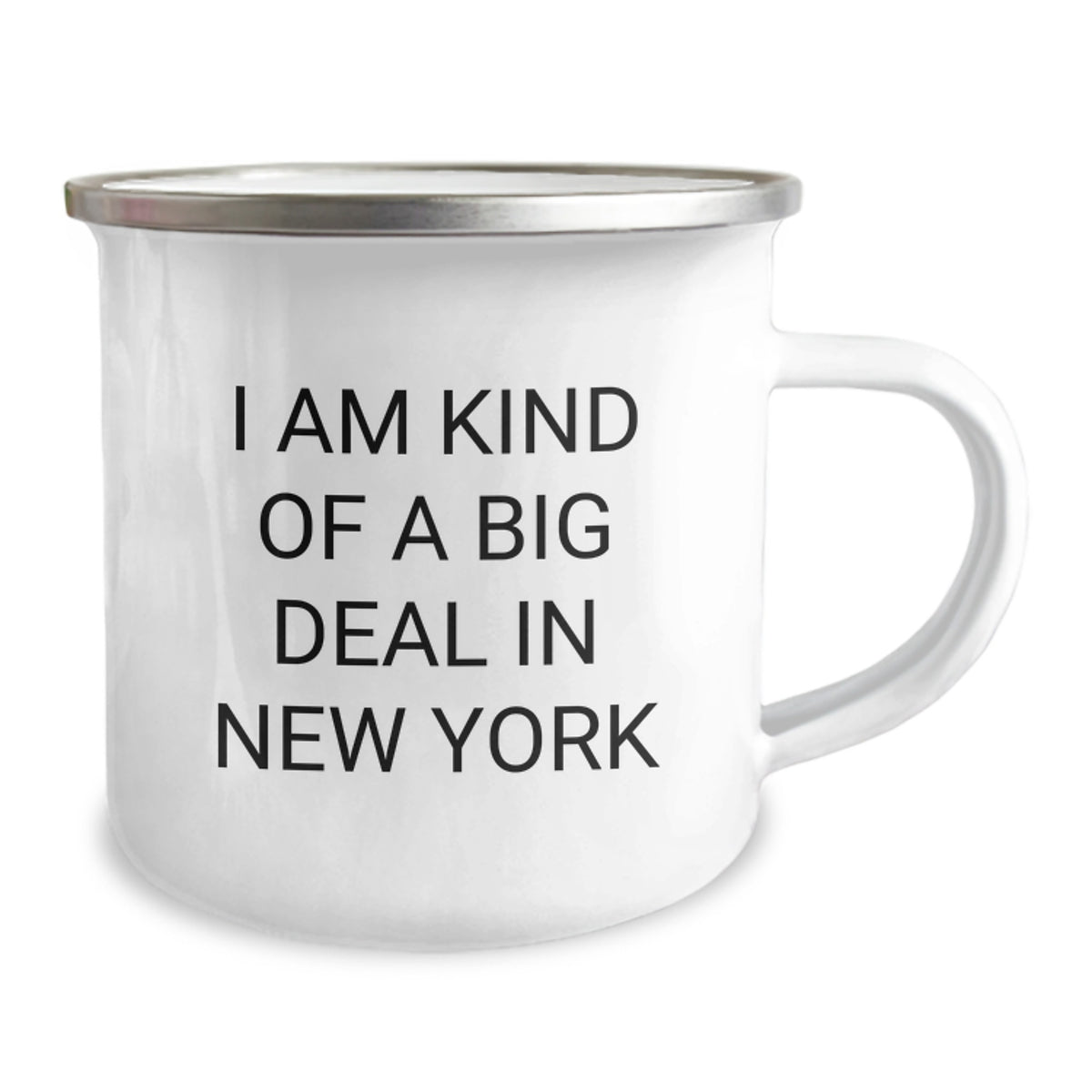 Funny 'I Am Kind Of A Prime Selection In New York' New York Gifts for Men, Unique Christmas Unique Gifts from Friends, New York Camping Mug - Image 2