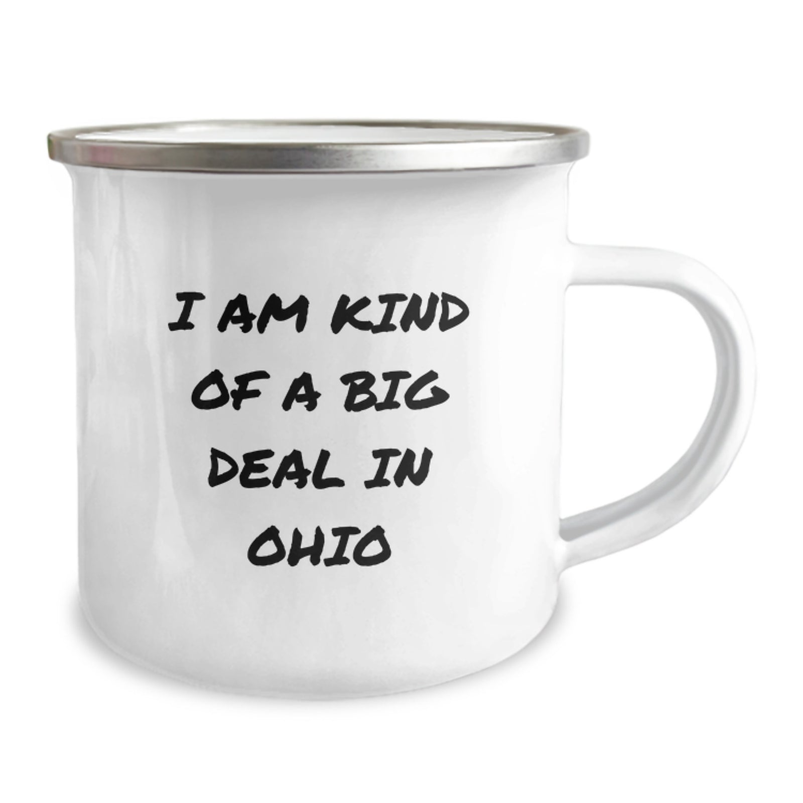 Funny Ohio Camping Mug, Gifts from Friends to Family for Ohio Enthusiasts, I Am Kind Of A Prime Selection In Ohio Christmas Unique Gifts - Image 2