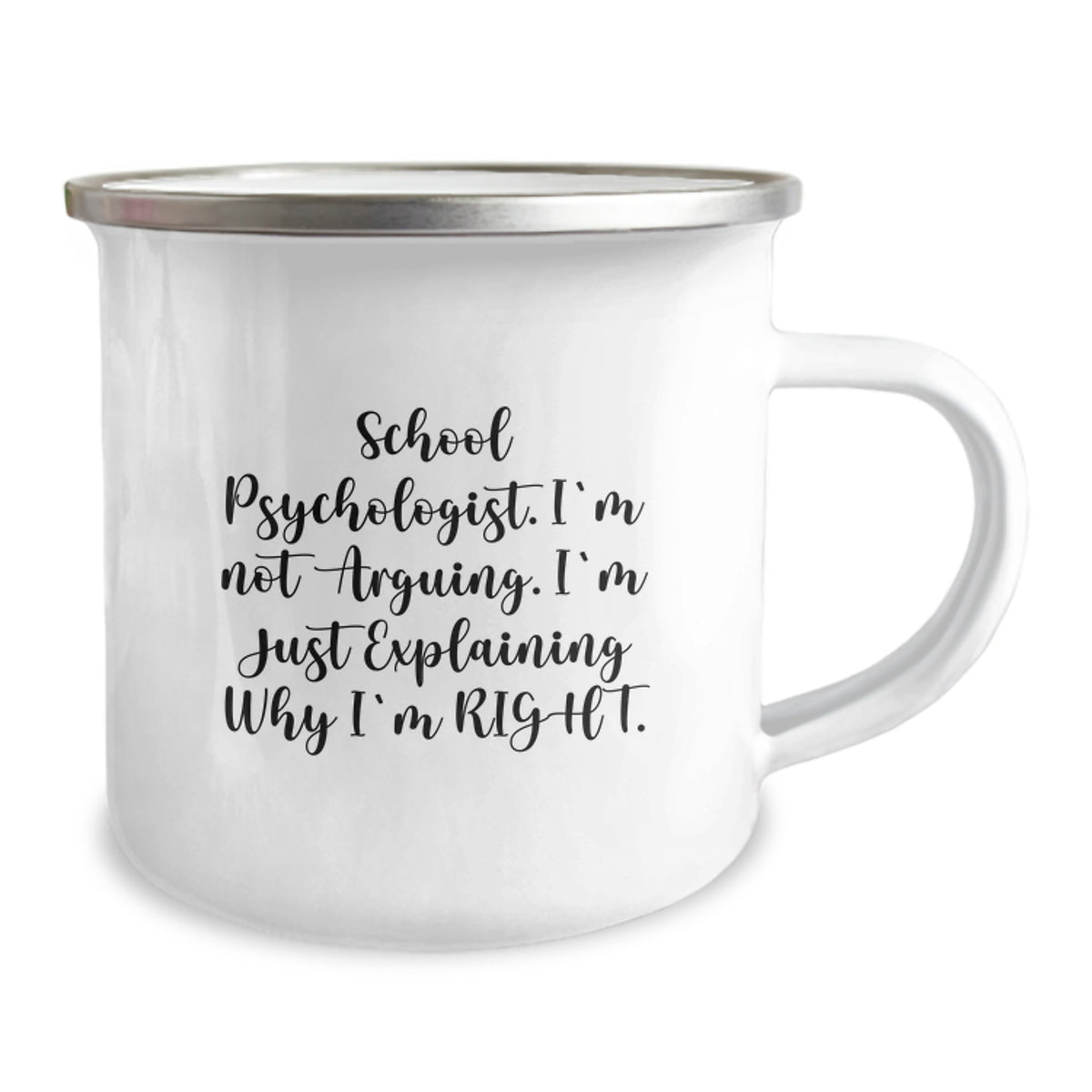 School Psychologist Camping Mug Keepsake for Him Christmas Gift - Image 2