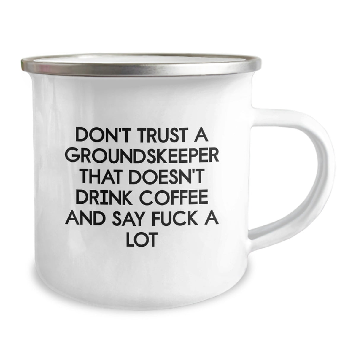Groundskeeper Keepsake Camping Mug for Him Birthday Gift with Coffee - Image 2