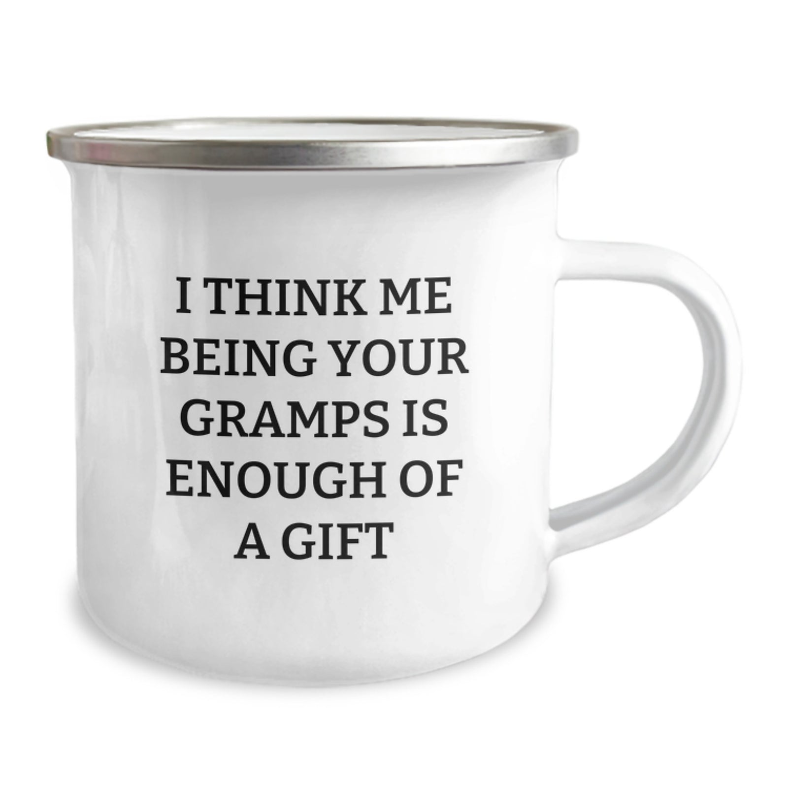 Funny Gramps Gifts from Men to Gramps on His Birthday Unique Camping Mug - Image 2