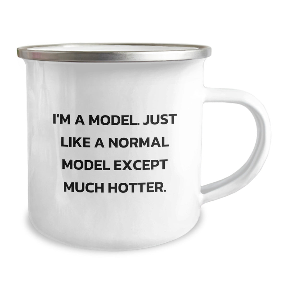 Gifts from Friends for the Model in Your Life, Funny Model Camping Mug, Unique Christmas Memorable Presents for Men, Women, or Family Members - Image 2