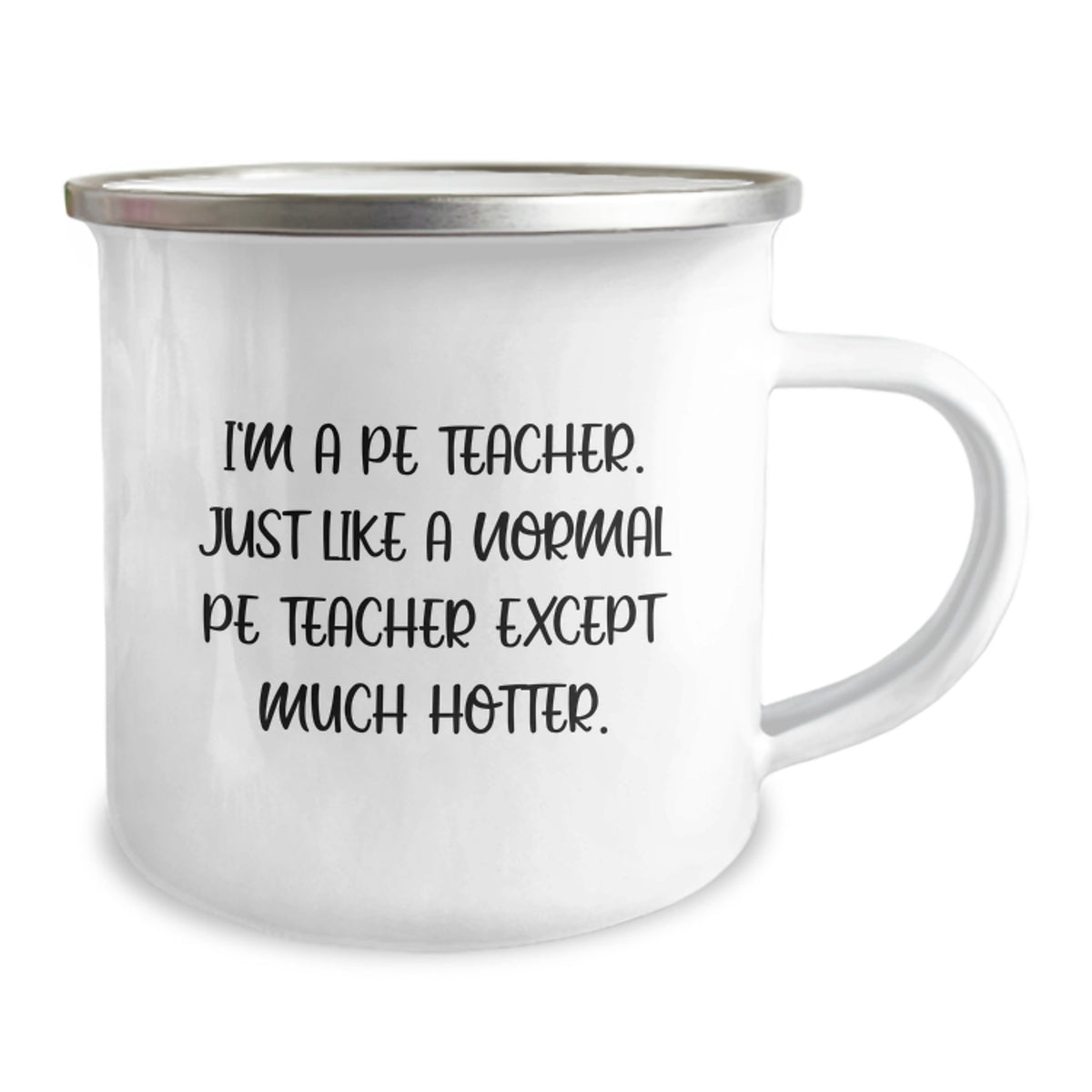 Funny PE Teacher Gifts for Men - PE Teacher Camping Mug - Valentine's Unique Gifts from Friends to PE Teachers - Image 2