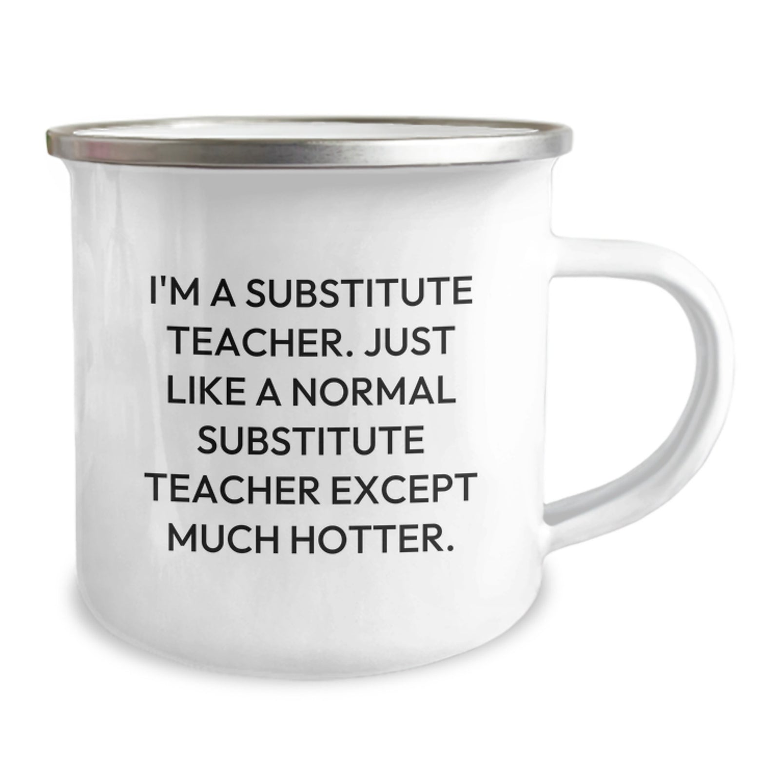 Funny Substitute Teacher Camping Mug Gifts from Friends to Men, Women, Coworkers, Family - Perfect Graduation Unique - Image 2