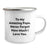 Funny Papa Camping Mug, To My Amazing Papa, Gifts from Family for Papa Graduation Unique Gifts, Papa Love Quote - Image 2