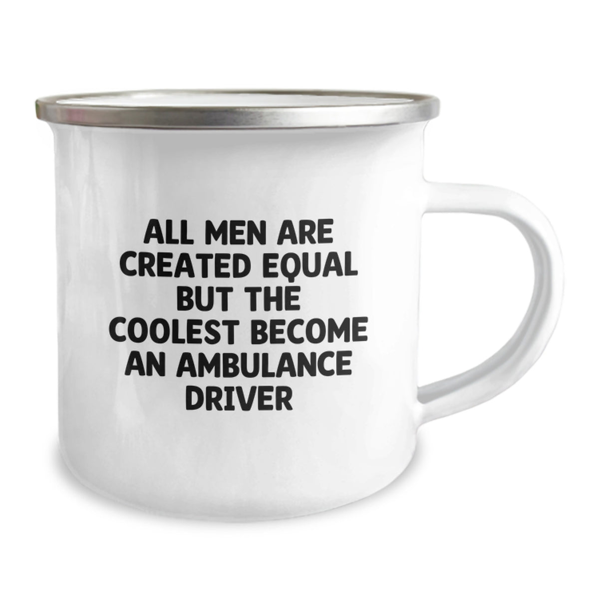 Funny Ambulance Driver Gifts for Men from Ambulance Driver Enthusiasts - Christmas Unique Ambulance Driver Camping Mug - Image 2