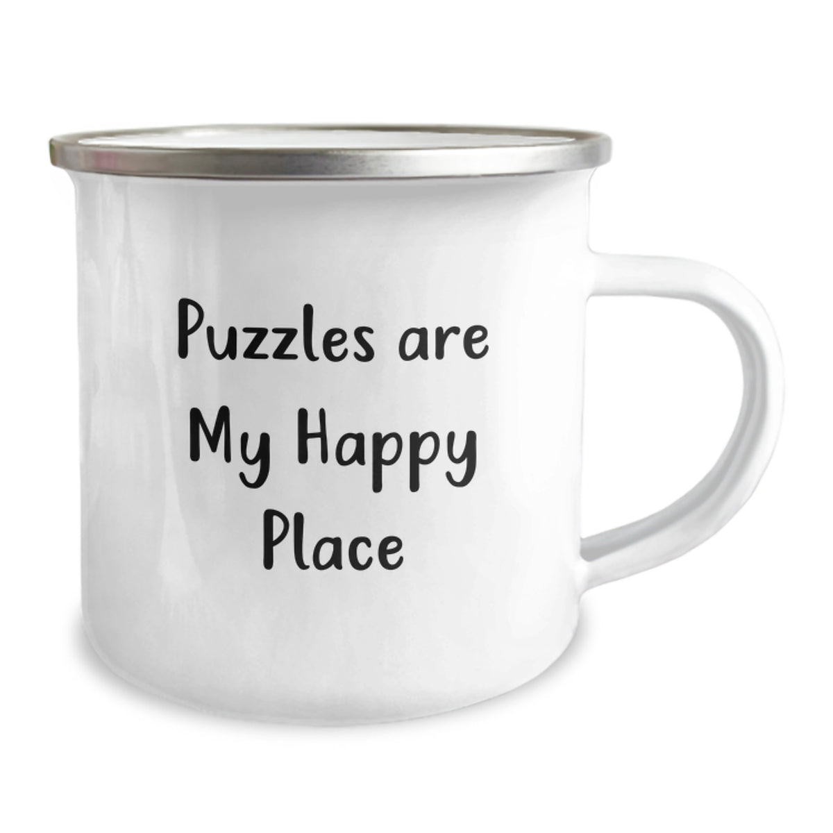 Funny Puzzle Lover Gifts from Friends - Puzzles Are My Happy Place Graduation Unique Gifts for Puzzle Enthusiasts - Image 2