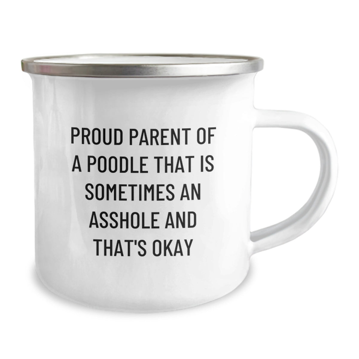 Poodle Dog Parent Gifts - Funny Camping Mug for Proud Parents of Poodles - Gifts from Friends for Birthday Unique Fun - Image 2