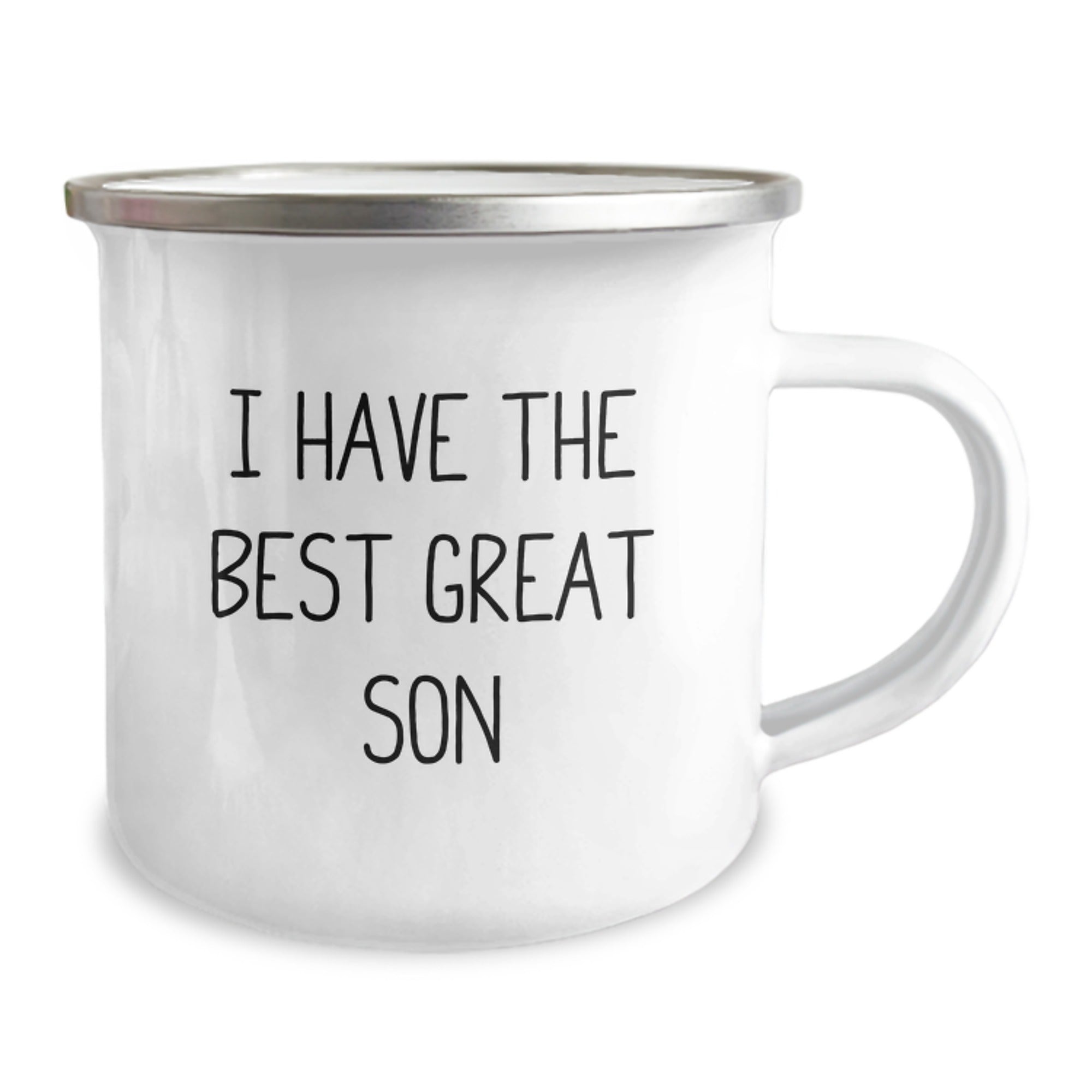 Funny Son Gifts, Unique Camping Mug, Gifts from Mom to Son, I Have The Best Great Son, Christmas Unique Gifts - Image 2
