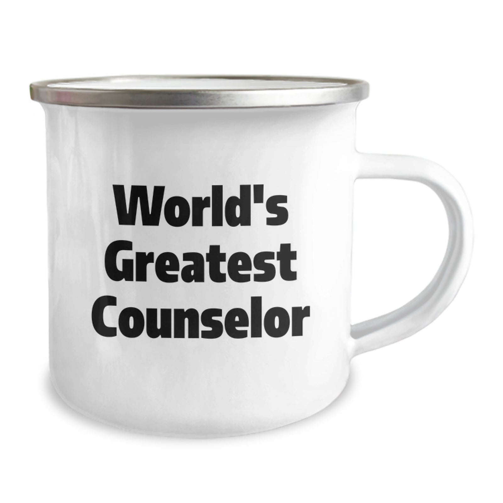 Funny Counselor Gifts from Friends for Graduation Unique Mugs - World's Greatest Counselor Camping Mug for Men Women Coworkers Family - Image 2