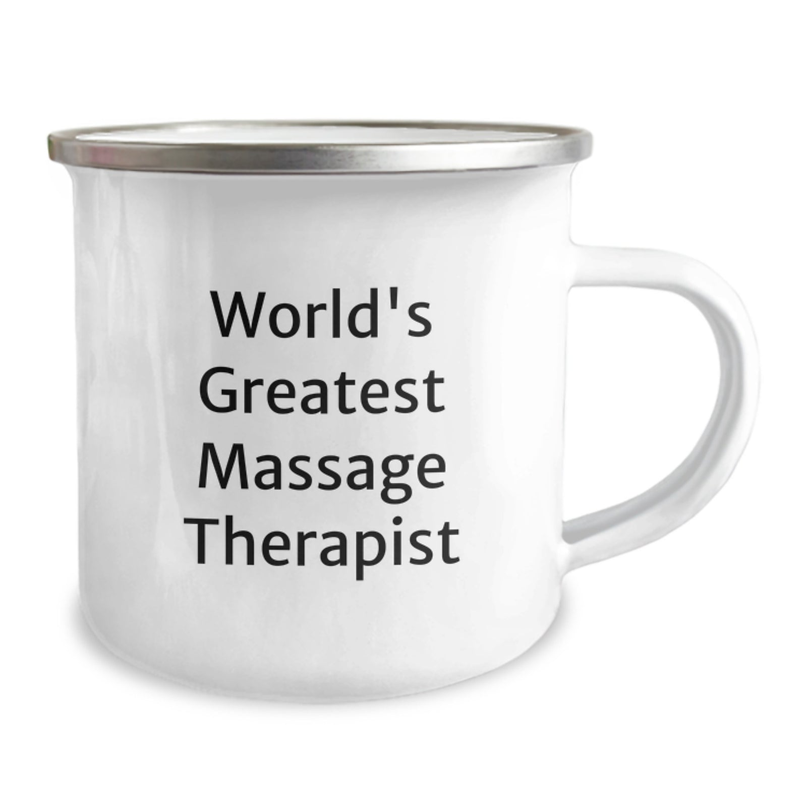 Massage Therapist Gift for Him - World's Greatest Keepsake Camping Mug - Image 2