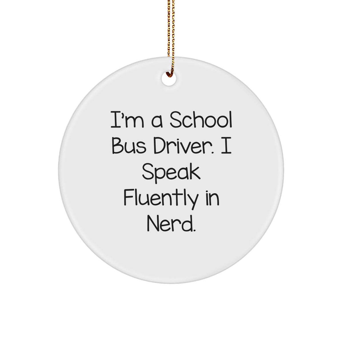 Funny School Bus Driver Gifts from Men for School Bus Driver Christmas Unique Gifts - Image 1