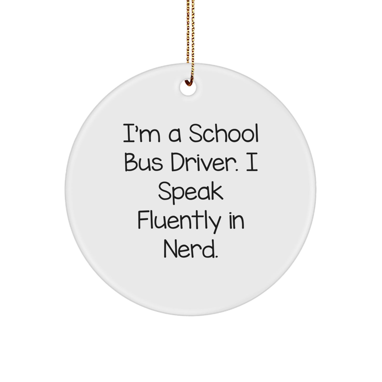 Funny School Bus Driver Gifts from Men for School Bus Driver Christmas Unique Gifts - Image 1