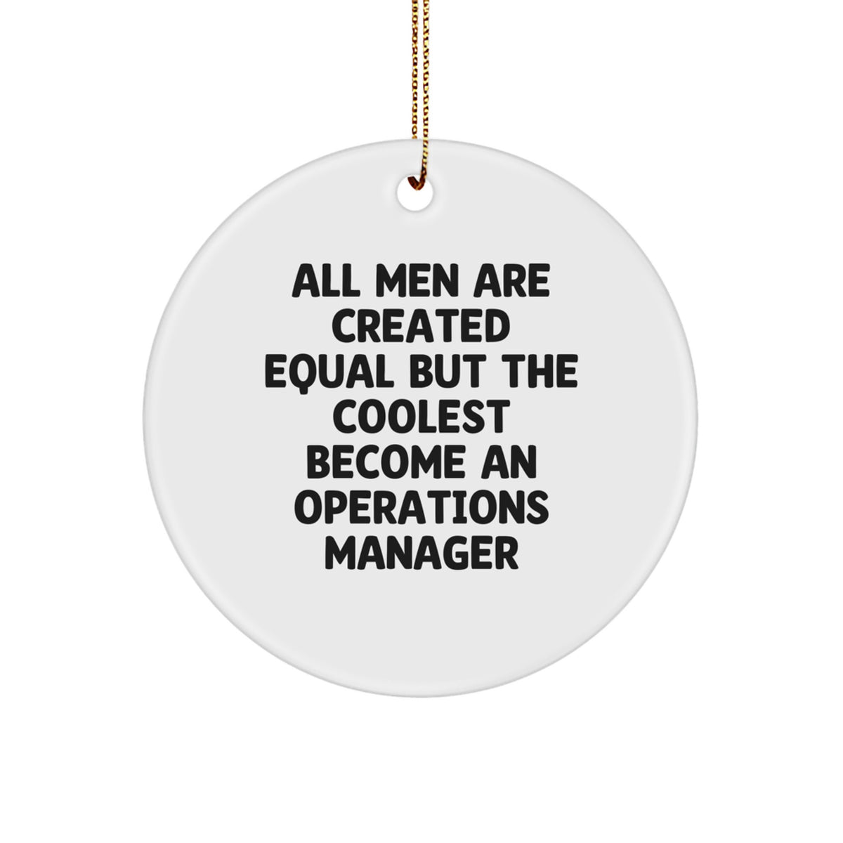 Funny Operations Manager Gifts from Men, Christmas Unique Gifts for Operations Manager - Image 1