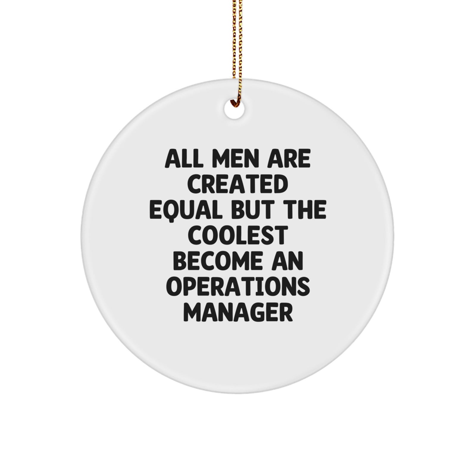 Funny Operations Manager Gifts from Men, Christmas Unique Gifts for Operations Manager - Image 1