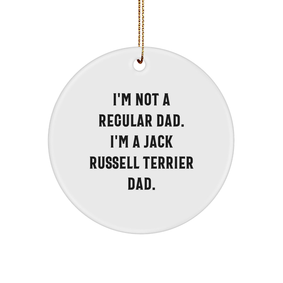 Funny Jack Russell Terrier Dog Dad Gifts from Men for Christmas Unique Gifts - Image 1