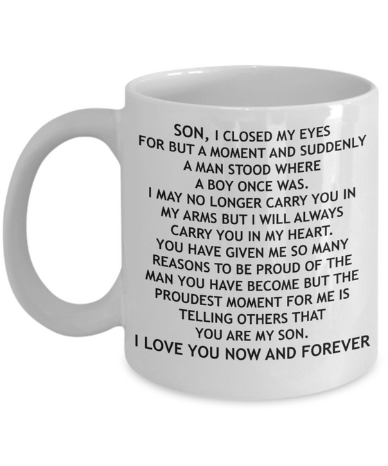 To My Son - Inspirational Quotes 11oz & 15oz Coffee Mug