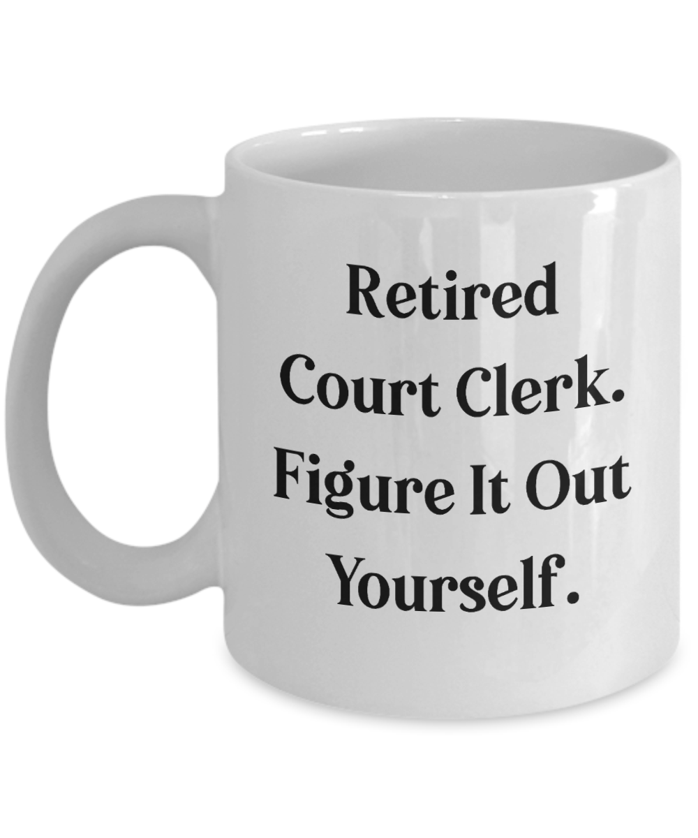 Nice Court Clerk Coffee Mug