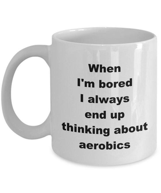 Funny Aerobics Mug