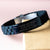 Funny Poppa Gifts from Men for Poppa's Graduation - 'I Think Me Being Your Poppa Is Enough Of A Gift' Glide lock Clasp Bracelet, Adjustable Silver and Black Stainless Steel, Premium Bag - Image 3