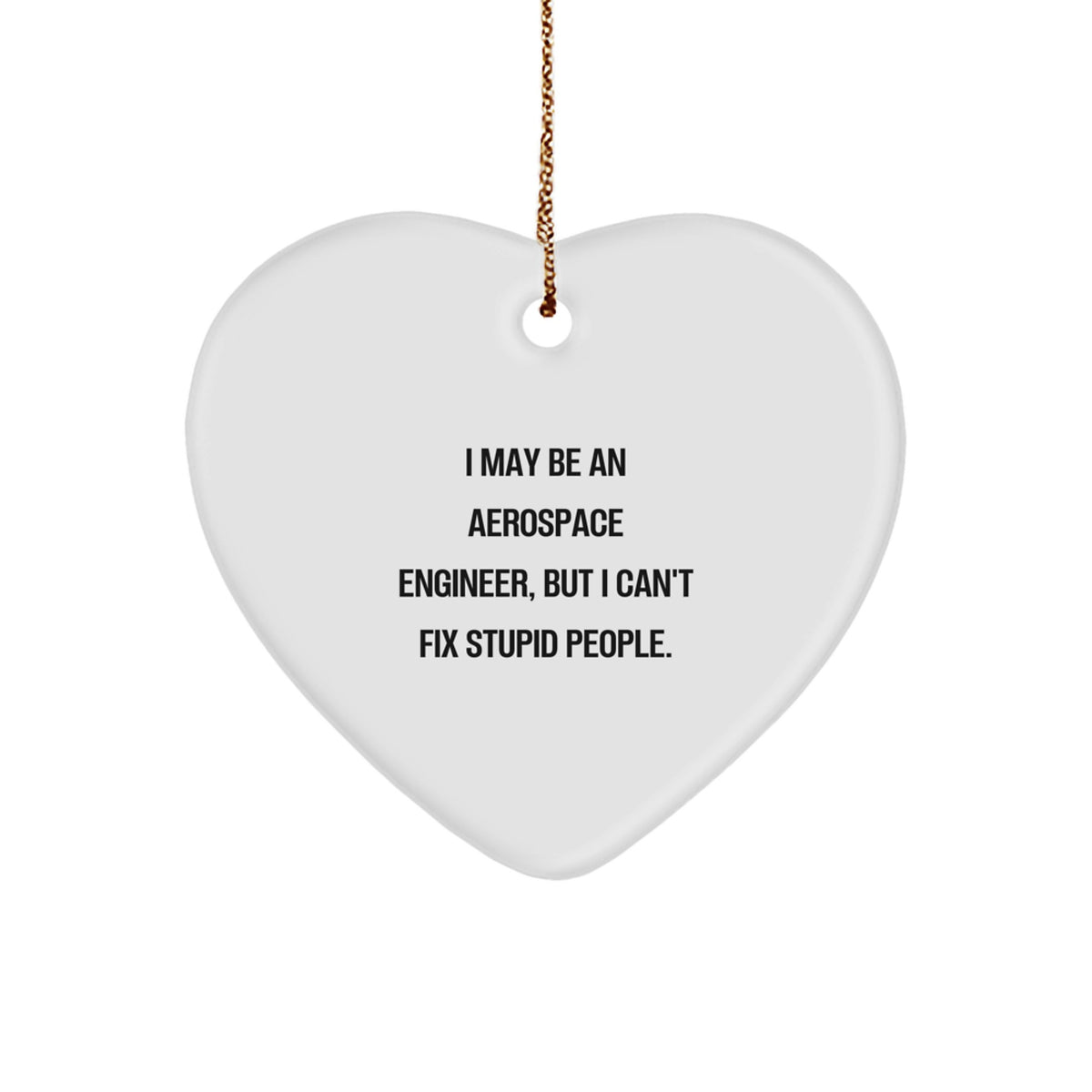 Favorite Aerospace Engineer Christmas Ornament Gift - Funny Saying - Image 1