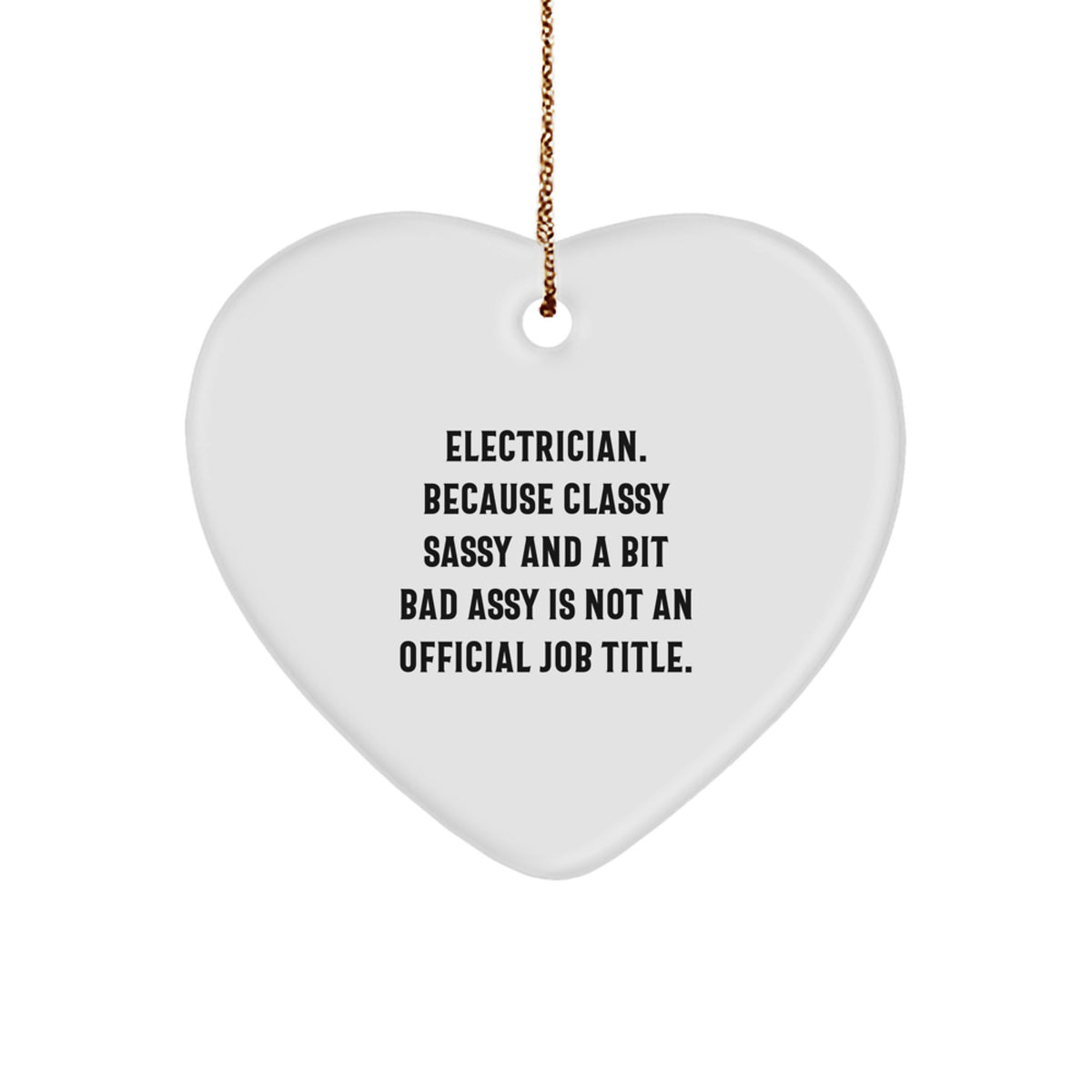 Electrician Keepsake Christmas Ornament for Him Bright Vibrant Gift - Image 1