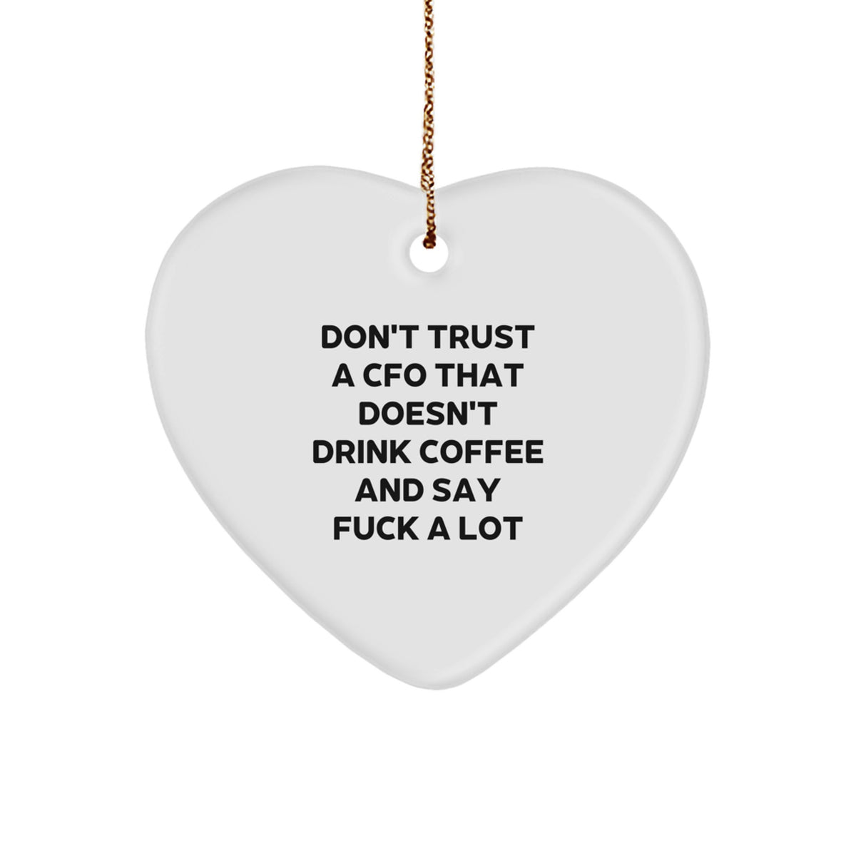 Cfo Holiday Premium Christmas Tree Ornament Keepsake for Him Gift - Image 1