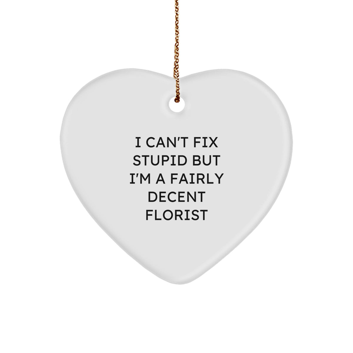Bright Florist Treasure Heart Ornament Christmas Gift for Kids - Image 1