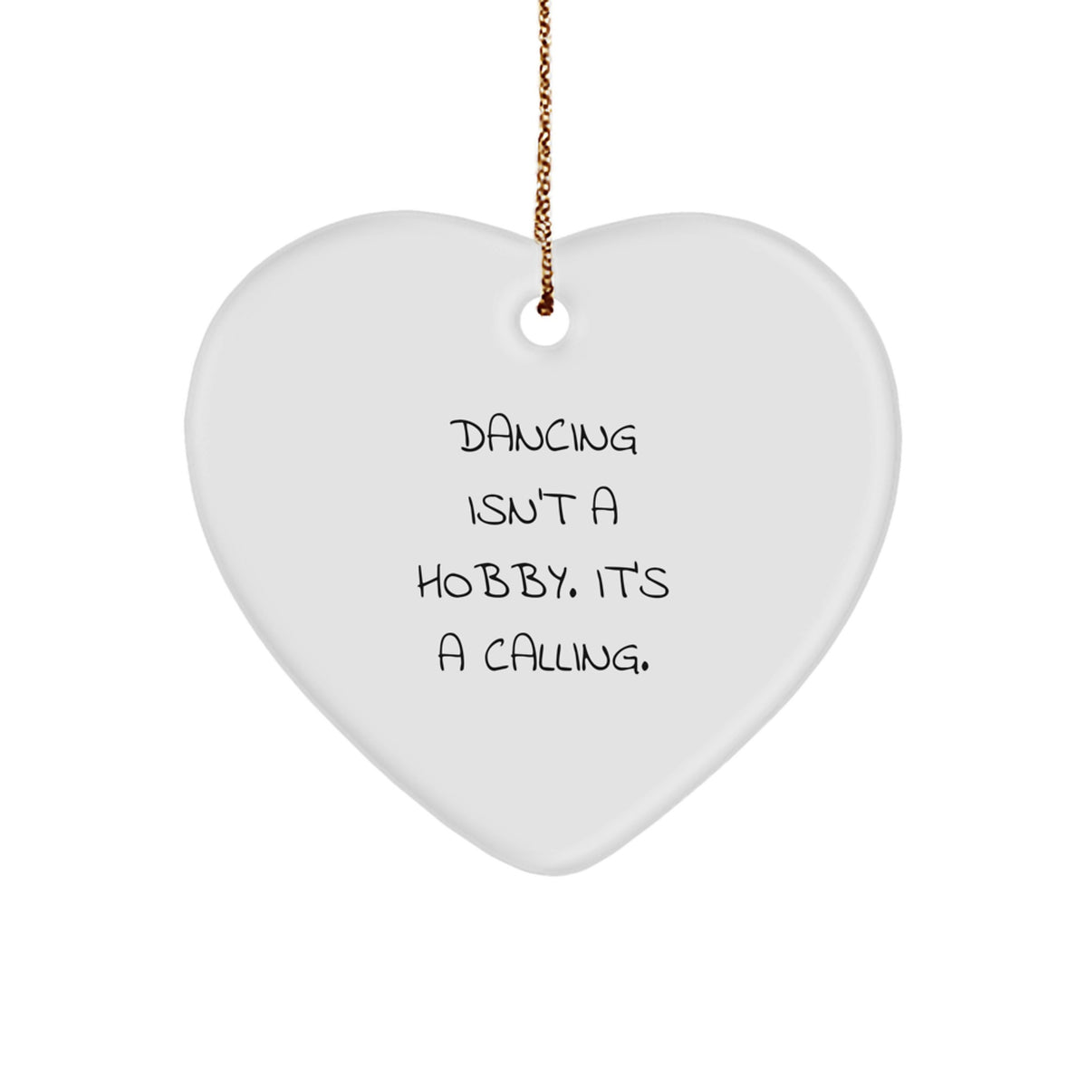 Dancing Heart Ornament Gifts from Friends and Family for Christmas Unique Dancing Decorations - Image 1