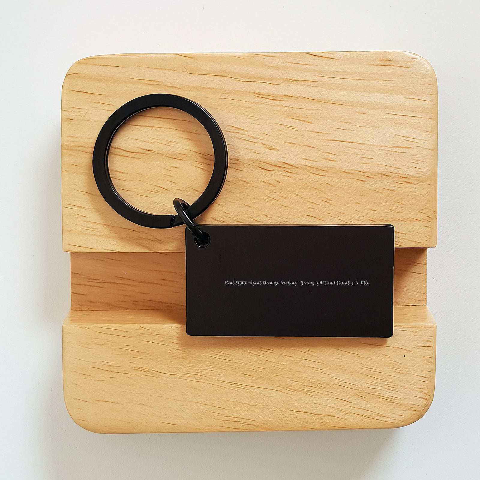Funny Real Estate Agent Gifts for Him - Keychain, Gifts from Family - Real Estate Agent Humor, Dad's Day Unique Gifts for Real Estate Agents - Image 2