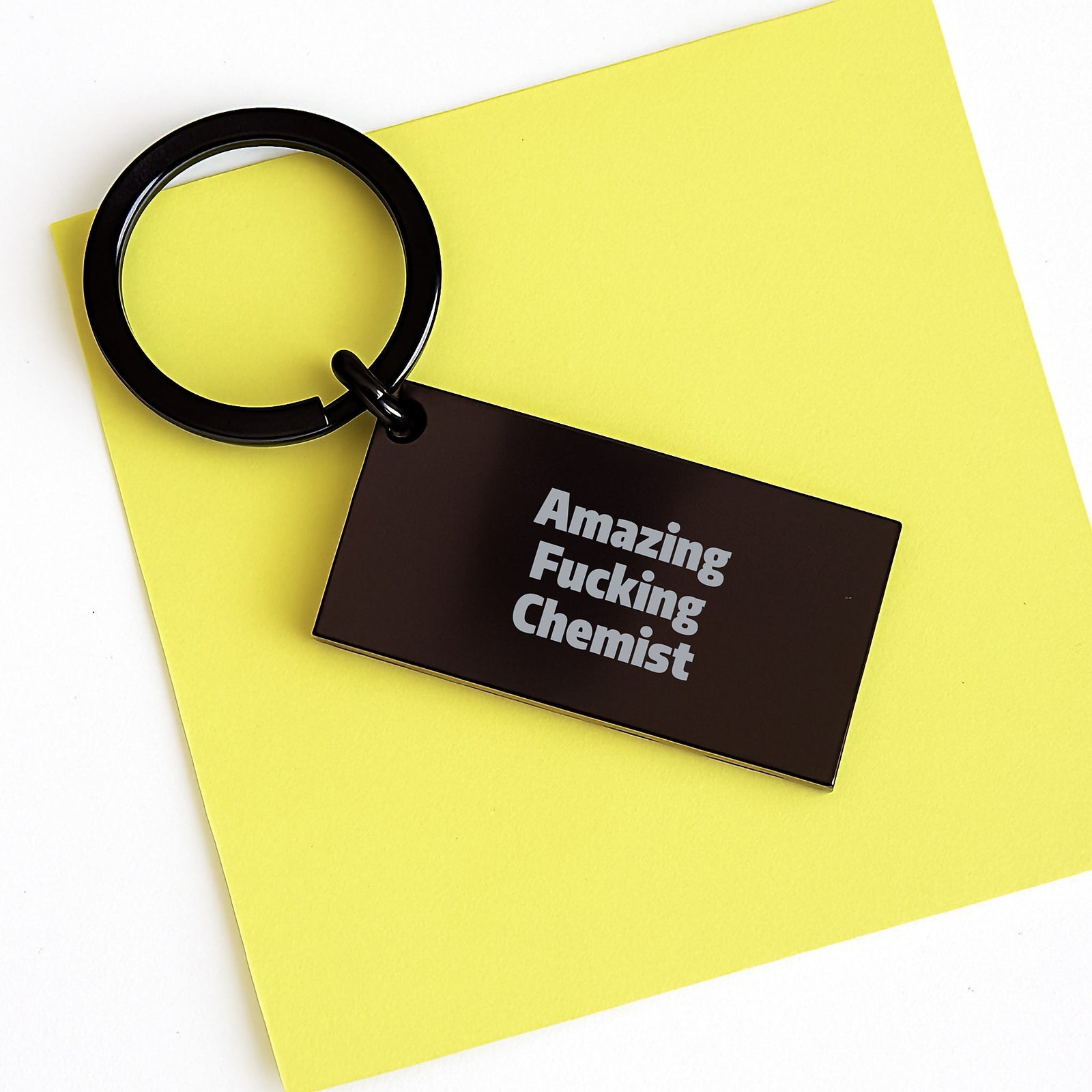 Funny Gifts from Men to Chemist Friends Keychain Valentine's Unique Chemist Keychain - Image 3