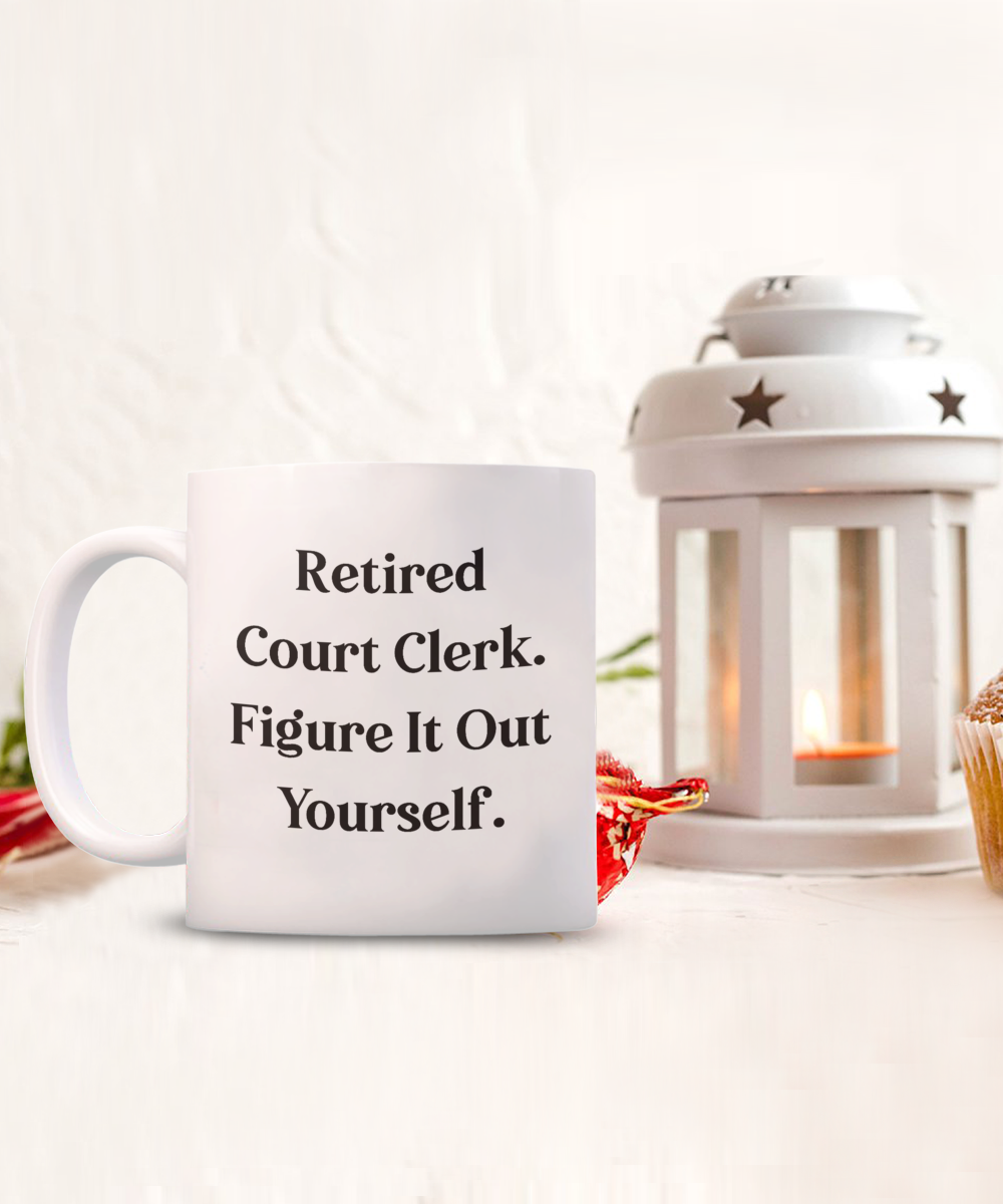 Nice Court Clerk Coffee Mug