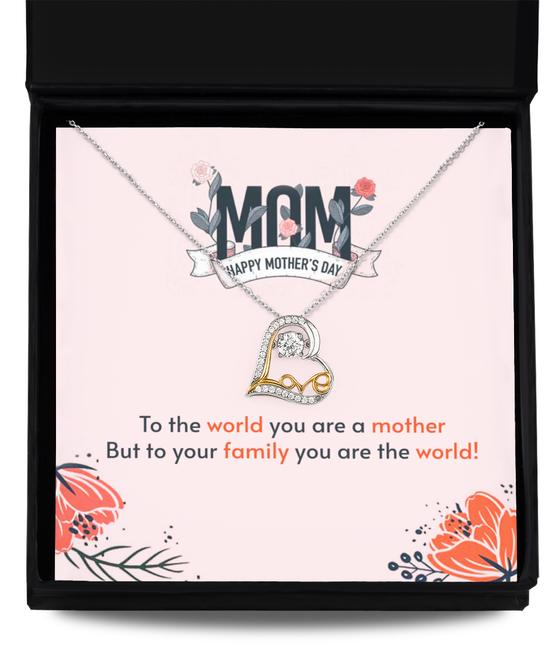 You are the World Mothers Day Pendant
